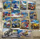 Lego City Collectible Foil minifigure Packs Lot - New Sealed Rare Minifigures!
