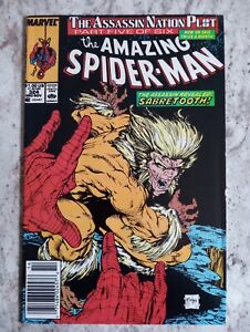 Amazing Spider-Man #324 Newsstand 1st Print VF Marvel Comics 1989 Todd McFarlane