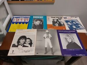 Mixed lot of vintage sheet music! Lot of 7!