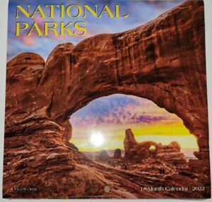 National Parks Wall Calendar 2022, 18-Month 709786065639