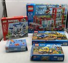 Lot of 5 Assorted Lego Building Sets; Fire Station, Service Truck & More 8.1LBS