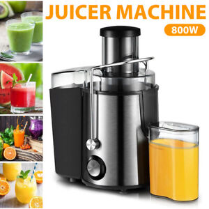 800W Electric Juicer Fruit Vegetable Blender Juice Extractor Citrus Machine New