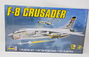 REVELL F-8 CRUSADER PLASTIC MODEL KIT 1:48 SCALE 85-5863 New Sealed Rare