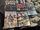 Steven Seagal 5 DVD Lot: Driven To Kill/Ticker/Force Of Execution/ Cartels