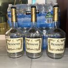 3 Bottle Of 1.75L ￼Empty Hennessy Bottles