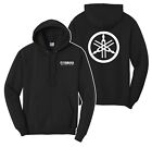 YAMAHA Racing Hoodie Left Chest and Back Logo Hoodie (Size S-2XL) Free Shipping