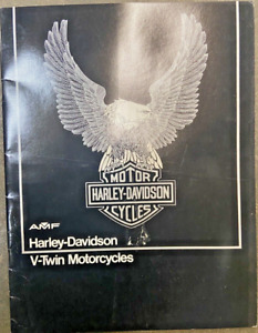 1978 Harley-Davidson full line sales brochure