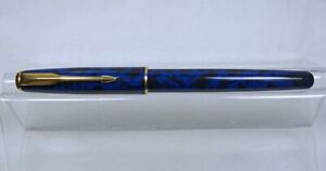 Parker Sonnet Rollerball Pen  Midnight Blue  & Gold  In Box Made In France *