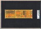 1927 World Series Game 4 Laminated FULL TICKET Yankees SGC Authentic  ULTRA RARE
