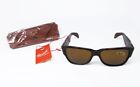 NOS VINTAGE SUNGLASSES PERSOL RATTI 69218 24 SPOTTED TORTOISE BROWN SQUARE 714