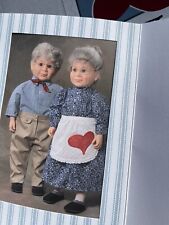 Dear Aunt Polly & Uncle Pete Elder Therapy Dolls IOB With Certificate And Extras