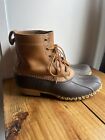Vintage LL Bean Leather Boots - Size 11.5 - Excellent Condition