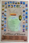 All The Lighthouses in Wisconsin Poster 24