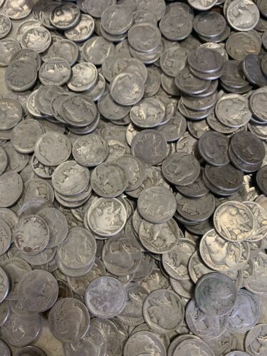 Lot of 23 Buffalo / Indian Head Dateless Nickles Nickel Coins Same Day Shipping