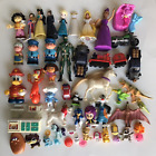 Junk Toy Box Lot Mini Figures Littlest Pet Disney McDonalds Fisher Price PJ Mask