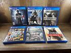 PS4 Playstation 4 Games Bundle - 6 Games - Call of Duty, GTA V, Uncharted & More