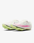 NIKE Air Zoom Maxfly Sail Pink Racing Track Spikes Men's Size 8 DH5359-100