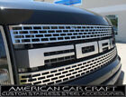 2010-2014 Ford F-150 Raptor Brushed Stainless  Upper Grille Kit (2 pc) (For: 2014 Ford F-150)