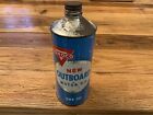 Vintage CONOCO Outboard Motor Oil SAE 30 Cone Top Qt Can Full