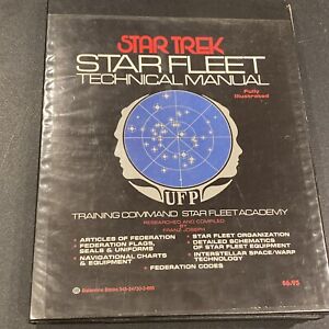 STAR TREK Starfleet Technical Manual - Original Series - 1st Printing 1975