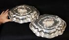 Finest Pair Antique Elkington Sheffield Silverplate Covered Vegetable Dishes
