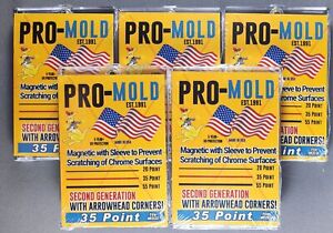 5x Pro Mold MH35SA 2nd Gen w/ Sleeve 35pt Magnetic Card Holder One Touch