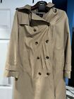 London Fog Women's 3/4 Length Double-Breasted Trench Coat,1x