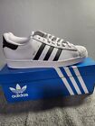 Adidas Superstar Men's Shoes Cloud White/Core Black Size 10 New In Box