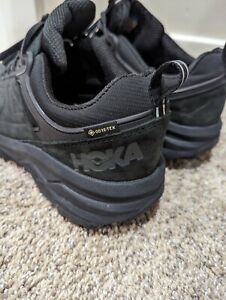 Size 11 - Hoka One One Challenger Low Gore-Tex Black
