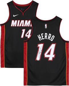 Tyler Herro Miami Heat Autographed Black Nike Swingman Jersey