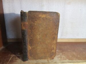 New ListingOld WORKS OF NICHOLAS ROWE Leather Book 1792 AMBITIOUS STEP-MOTHER TAMERLANE ++