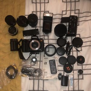 Sony a900 digital single lens reflex camera with lots of extras