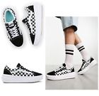 New Vans Old Skool Overt CC Trainers Checkerboard Sneakers Size:7