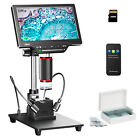 TOMLOV DM202 Max HDMI Soldering Microscope for Adult Coin Microscope with Screen