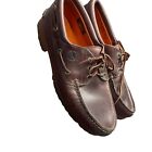 Timberland Men’s Size 11 Wide 3-Eye Classic Lug Boat Shoes
