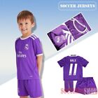 New ListingShirts Retro Kids Football Kit Top Shorts Soccer Football Old Seasons All Sizes