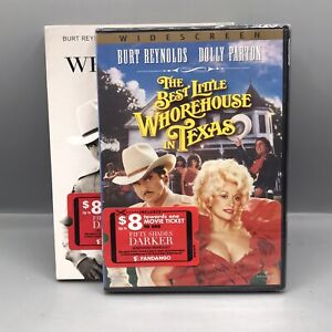 Best Little Whorehouse in Texas DVD + Slipcover (New) Burt Reynolds Dolly Parton