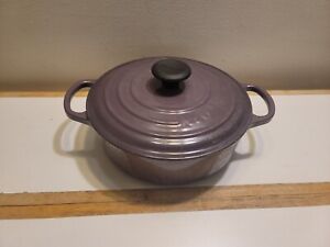 Le Creuset Cocotte Ronde Dutch Oven  Purple 24 Cm 3.5 Qt