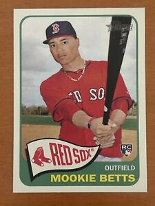 2014 Topps Heritage High Number - #H558 Mookie Betts (RC)