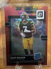 2022 Donruss Optic - Quay Walker - Rated Rookie - Red Prizm SP /99 GB PACKERS