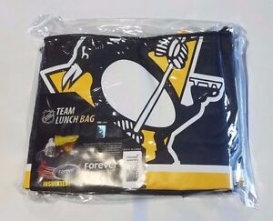 Pittsburgh Penguins Insulated soft side Lunch Bag Cooler New NHL - BIg Logo