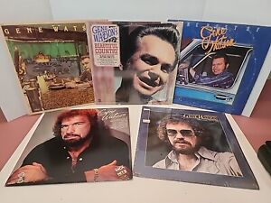 Lot of 5 GENE WATSON LPs -Bountiful Country, Should I Come Home, The Best Of, ..