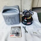 Coleman 508 Sportster II Single Burner Camp Stove w/ Case-Wrench 6/89 (works)
