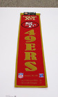 NFL San Francisco 49ers Super Bowl XVI Champions Wool Sports Banner Flag NIP