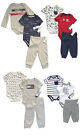 NWT Tommy Hilfiger Baby Boy 3-Piece Set: 2 Bodysuits & Joggers Szs 3-6M thru 18M