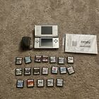 Nintendo Ds Lite Console Game Lot Bundle Tested