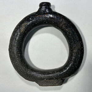 New ListingRing Jug Folk Art Donkel Pottery Alkaline Glaze Buncombe Co., NC