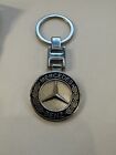 Blue Inlay - Mercedes Benz 3D New Metal Car Key Chain Ring