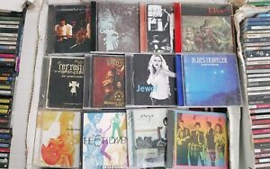 Lot of 1000 CD Compact Discs - All Genres - Rock Pop Jazz Classical - Assorted