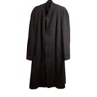 Vintage Kuppenheimer mens overcoat trench coat wool Black Kilpatrick’s